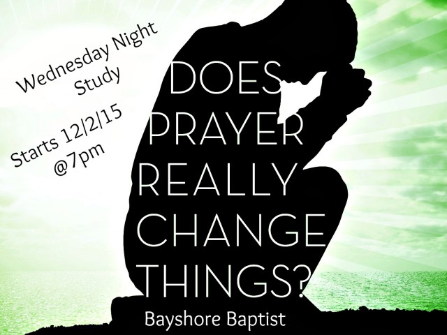 Does prayer really change anything? - Audio