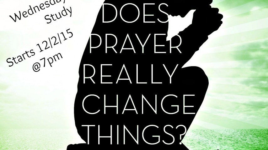 Does prayer really change anything? - Audio