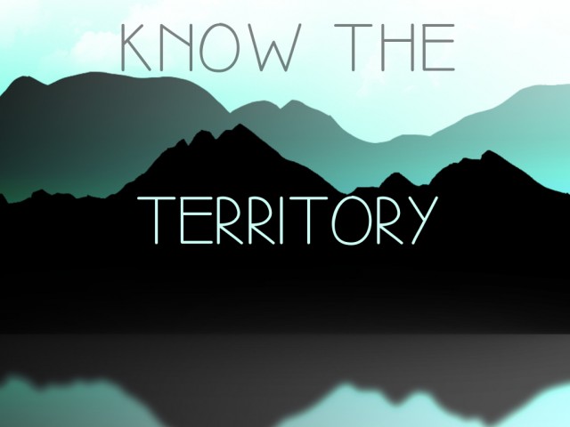 Know the Territory part 4 - Audio