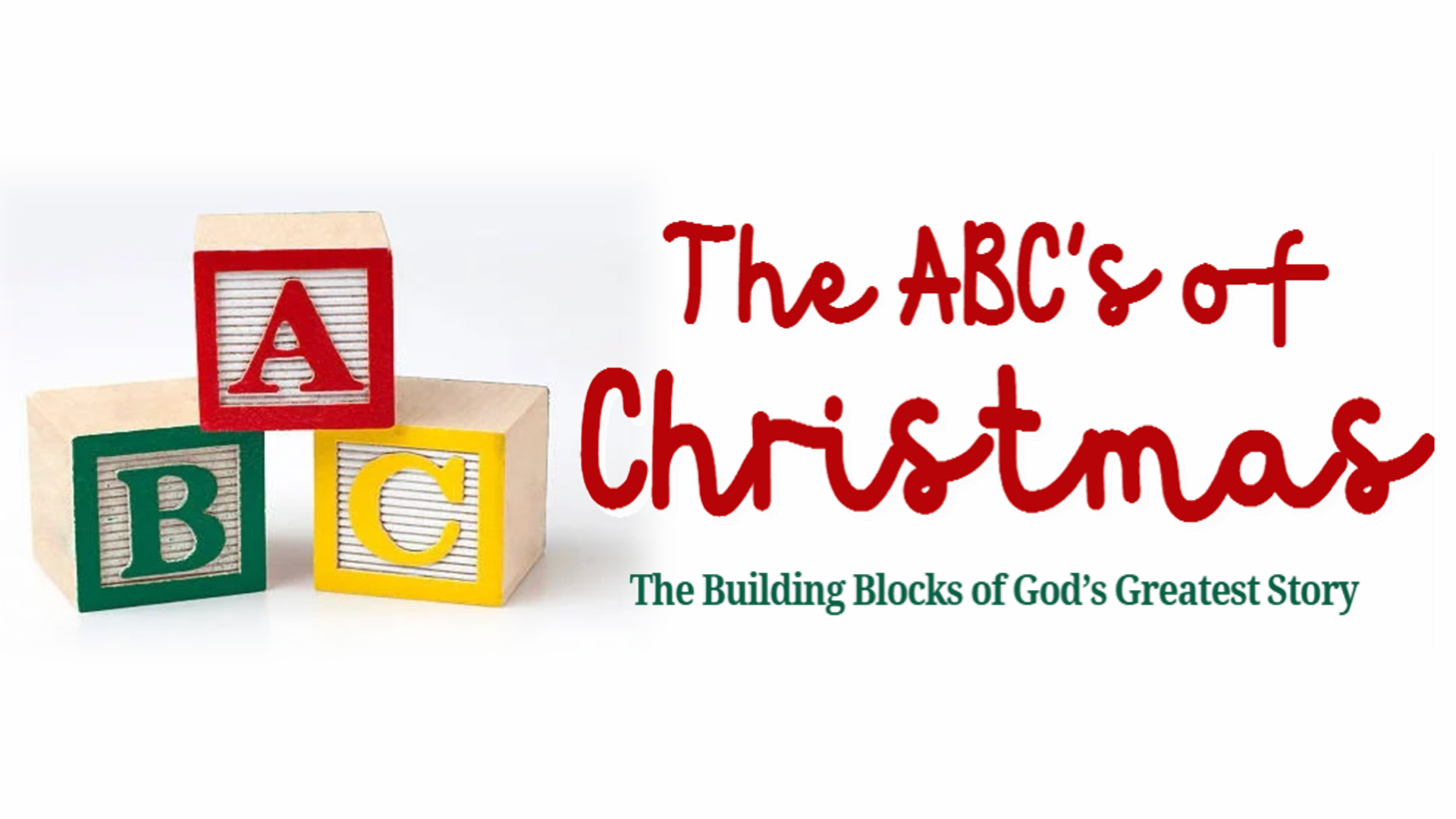 The ABC’s Of Christmas #4 - Audio