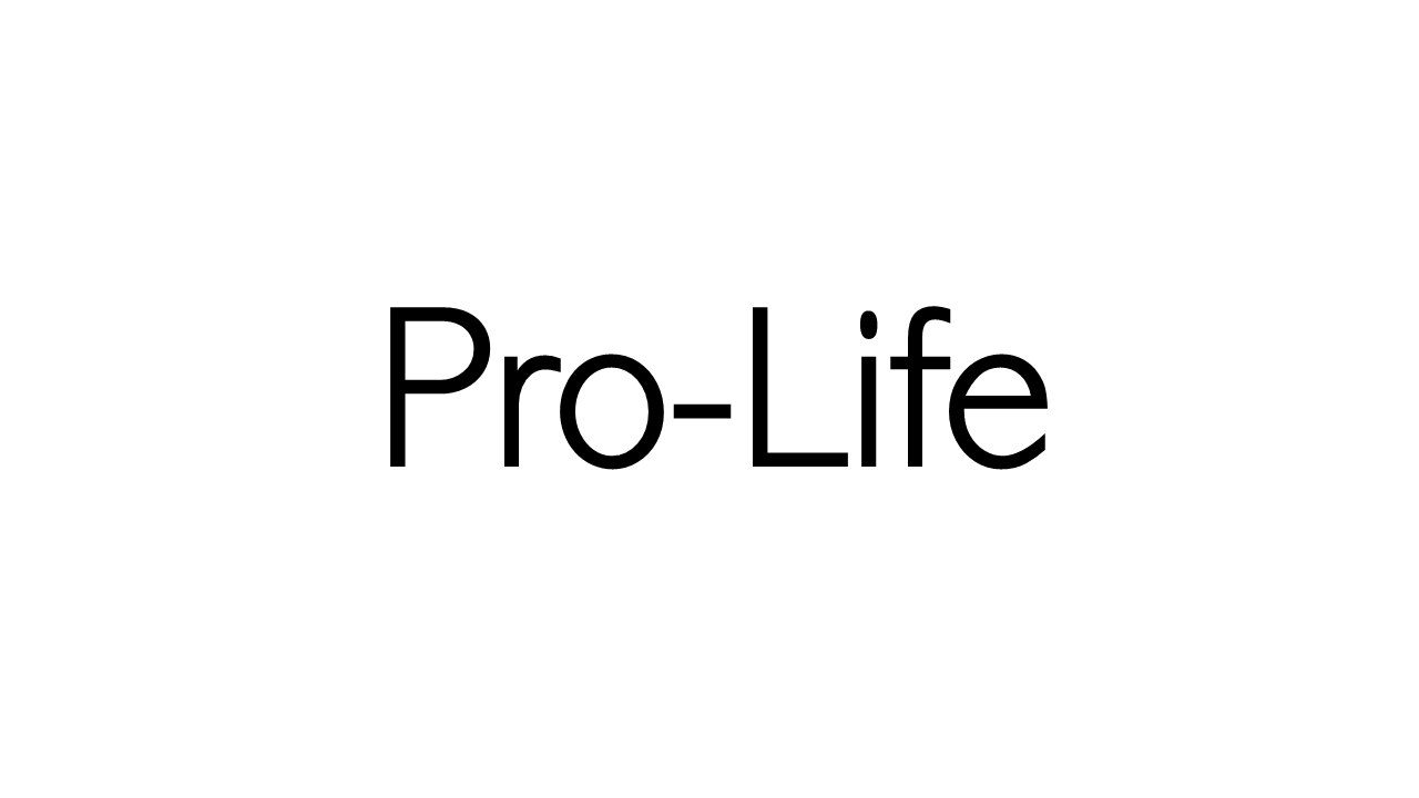 Pro-Life - Video