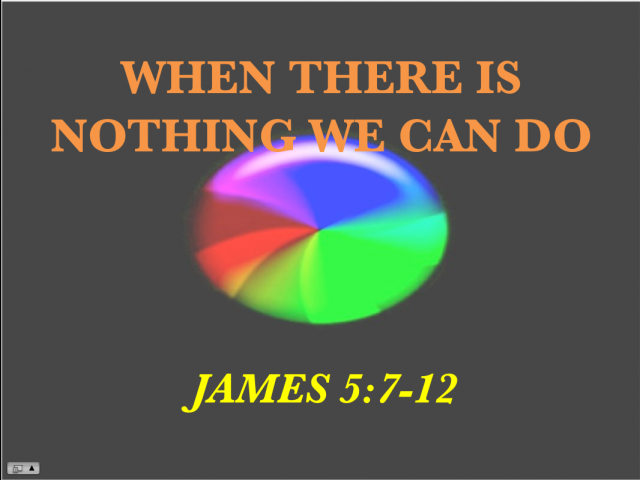 When There is Nothing We Can Do - Audio