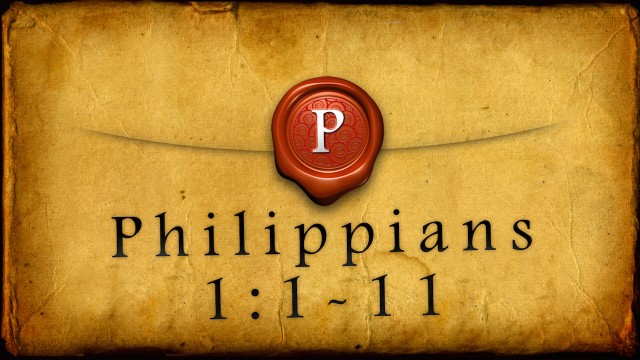 Philippians 1:1-11 - Audio