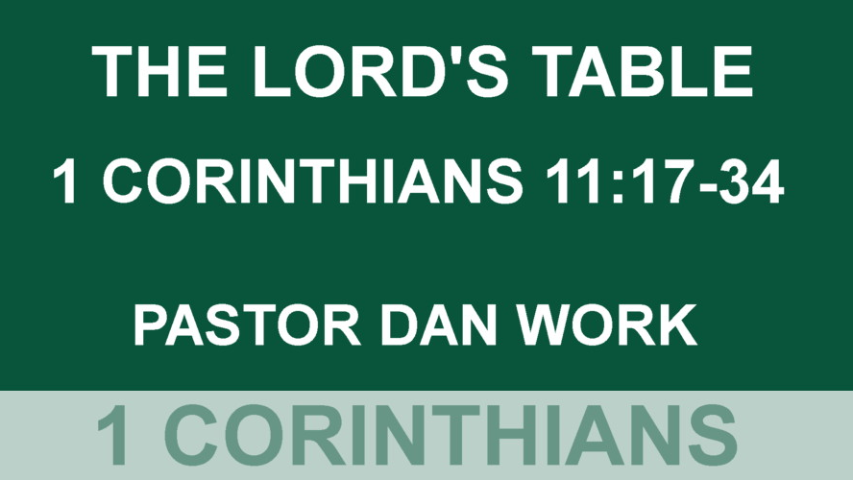 The Lord's Table