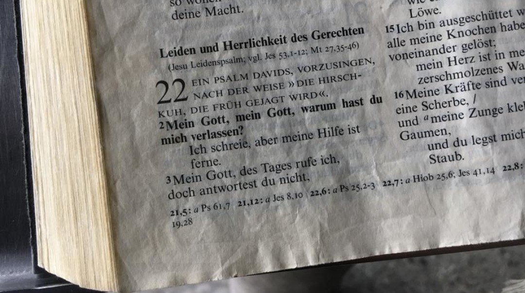 My God, My God - The Gospel of Mark and Psalm 22
