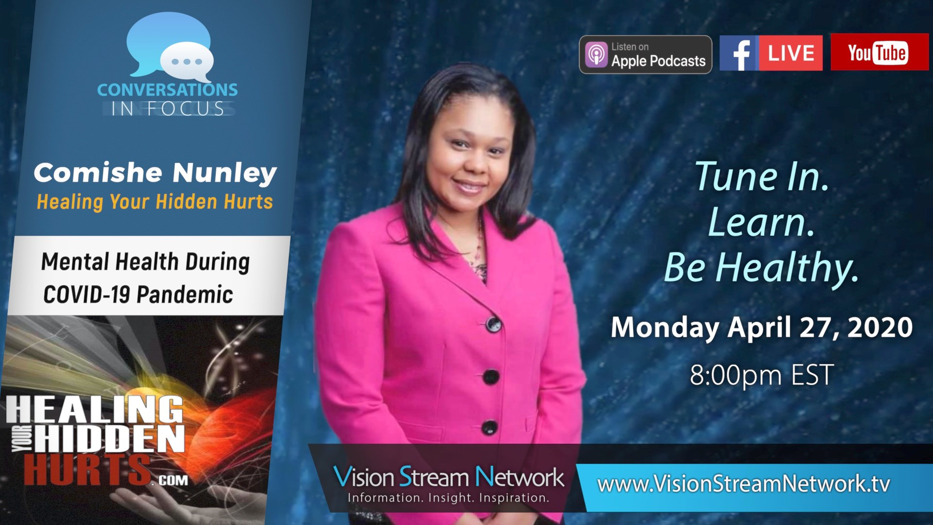 Comishe Nunley | Conversations in Focus - Audio