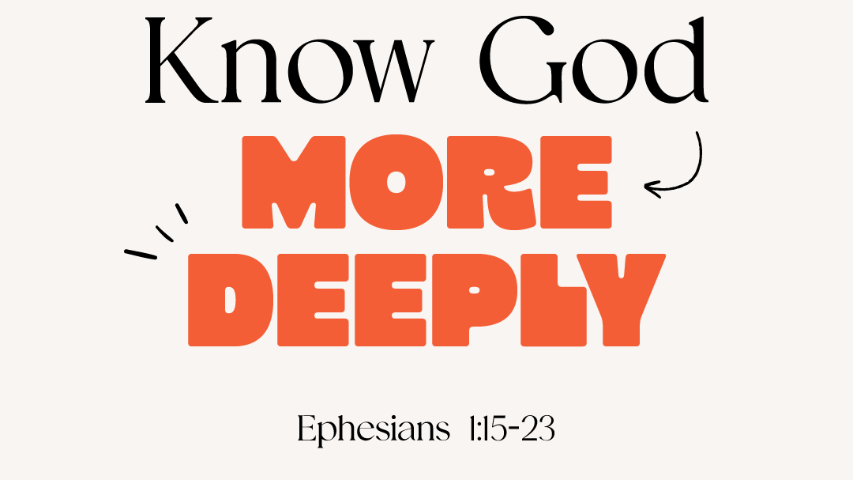 Know God More Deeply