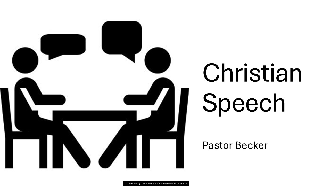 Christian Speech