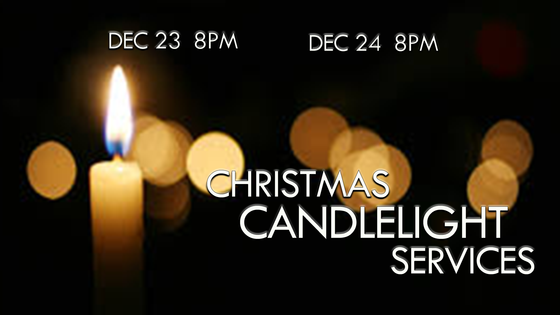 Christmas Candlelight Service - Audio