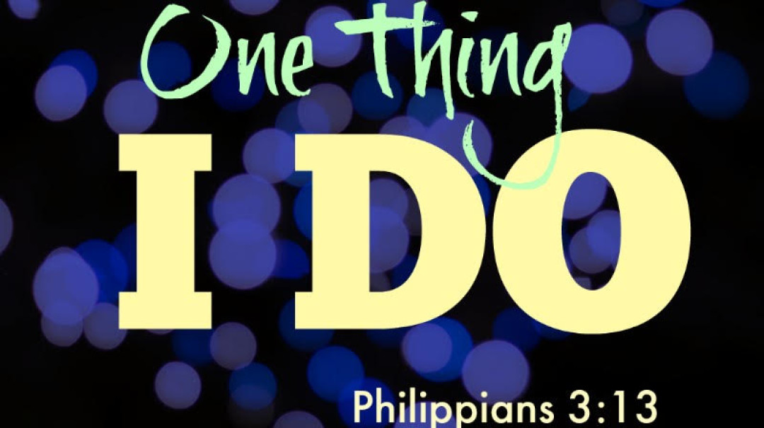 One Thing I Do 3 - Audio