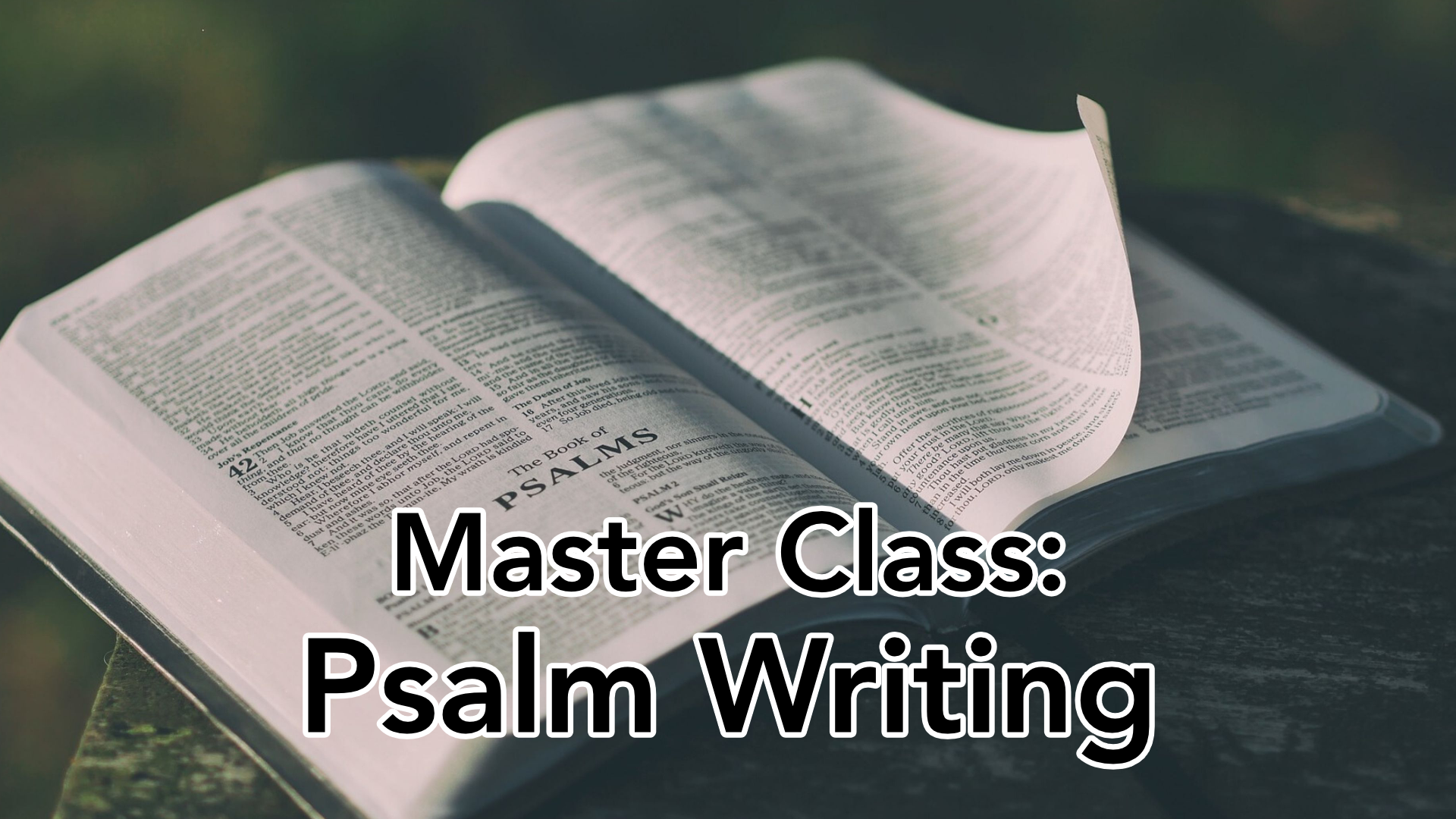 Sermon: O God, Why Do You Cast Us Off Forever? - Psalm 74
