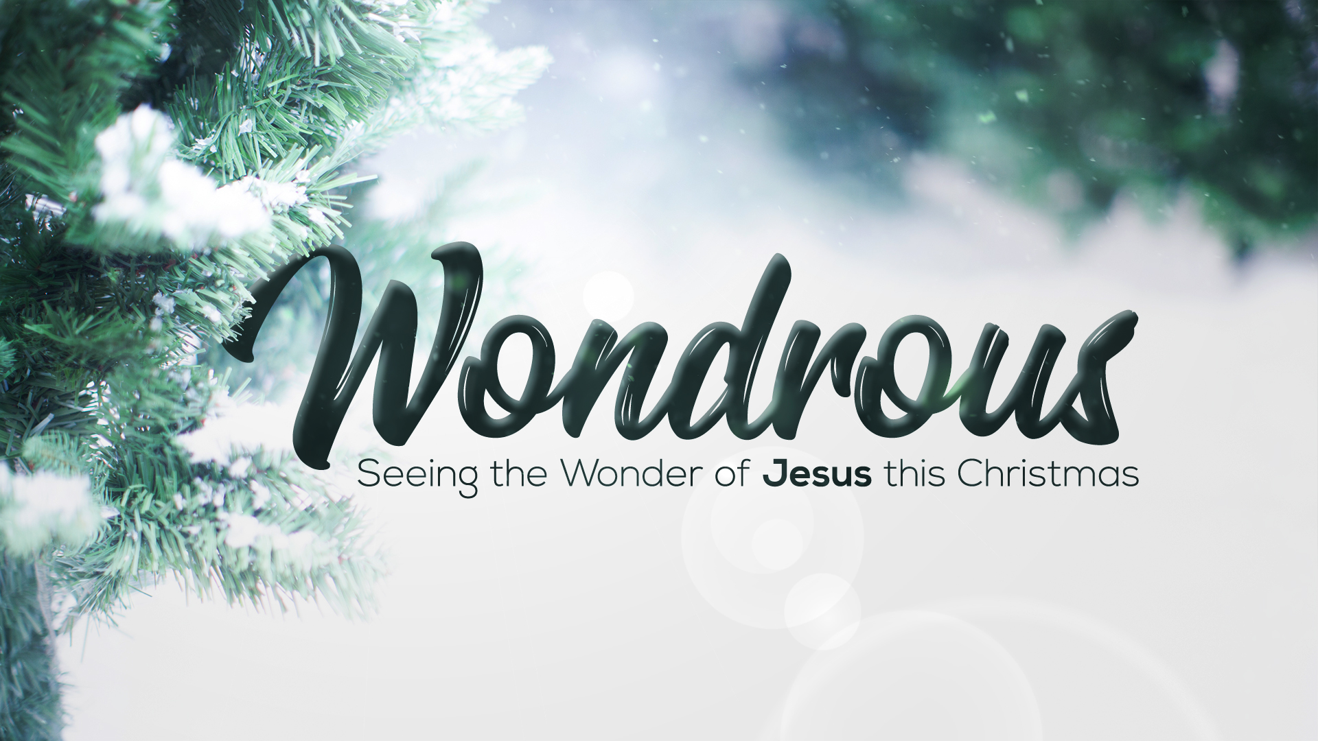 Fix Your Eyes on Jesus