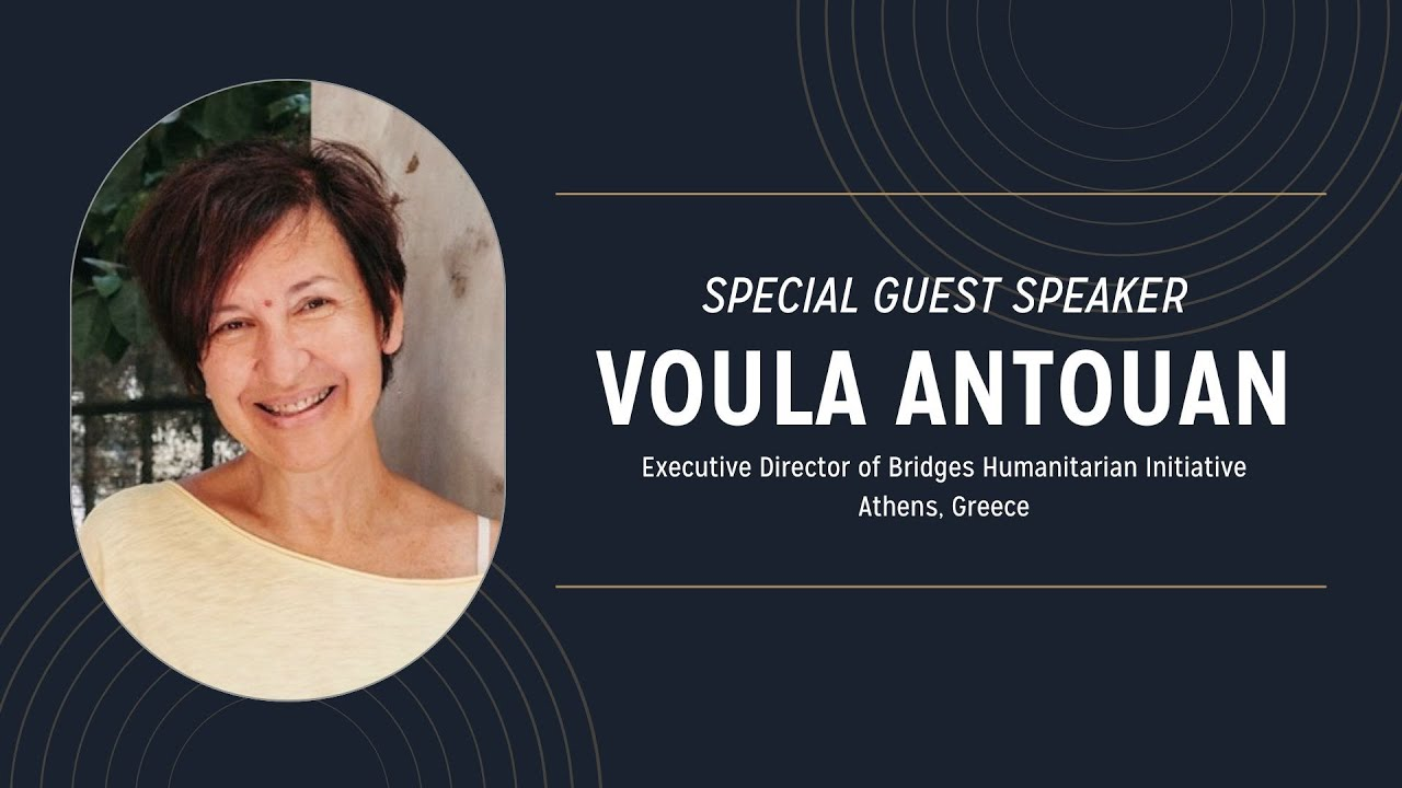 Voula Antouan from Greece | Oct. 9, 2022 | Special Guest Speaker - Audio