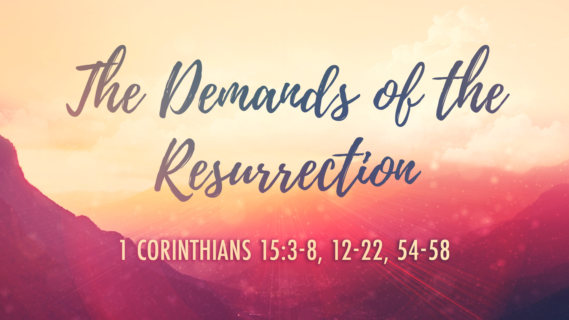 MEFC Sermon Audio - Midland, MI