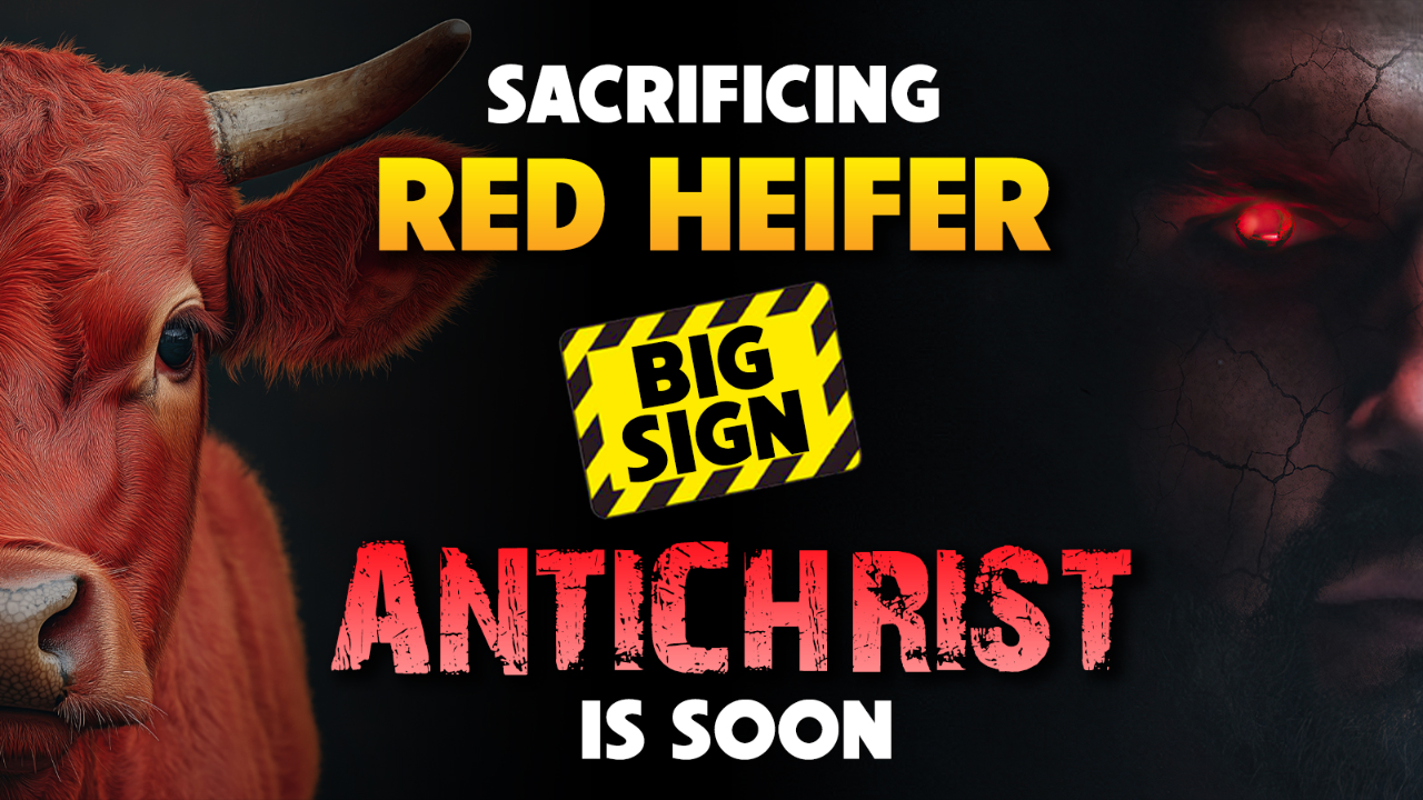 Sacrificing Red Heifer: Big Sign – Antichrist is Soon 07/010/2025 - Audio