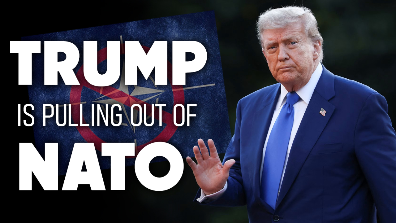 Trump Pulling out of NATO 09/08/2025 - Audio