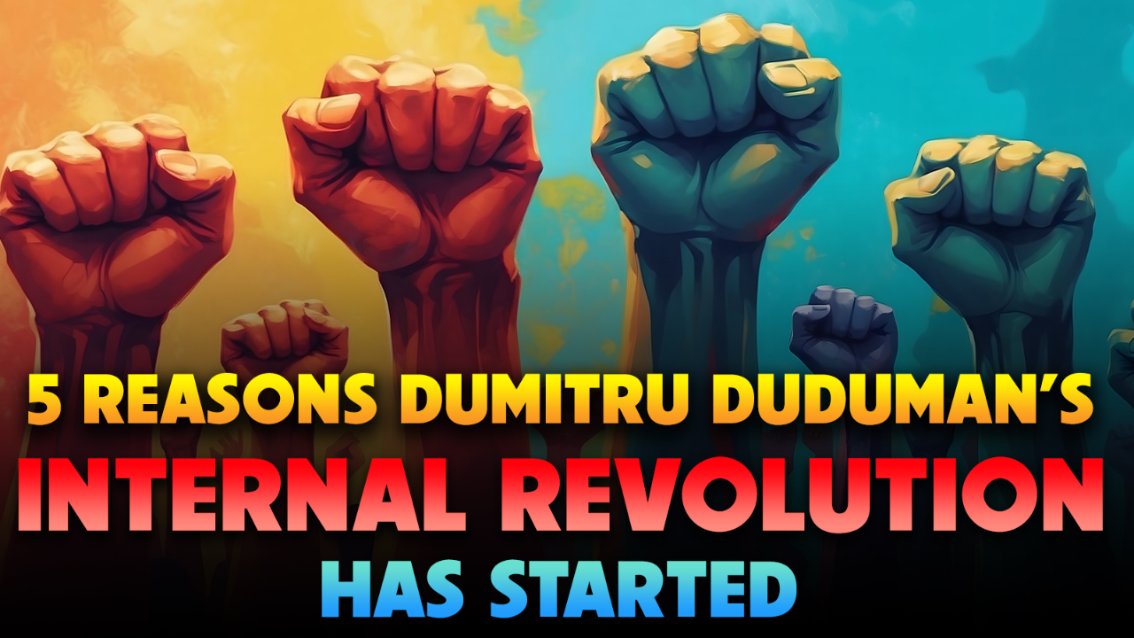 5 Reasons Dumitru Duduman’s “Internal Revolution” has Started 08/15/2025 - Audio
