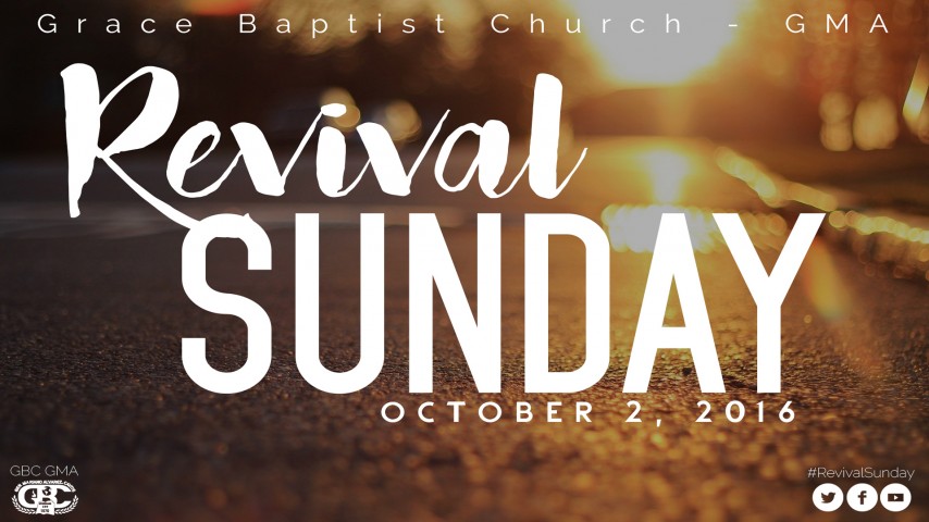 Revival Sunday - Bishop Carlos Guerrero (October 2,2016) - Audio Revival Sunday - Bishop Carlos Guerrero (October 2,2016) - Audio