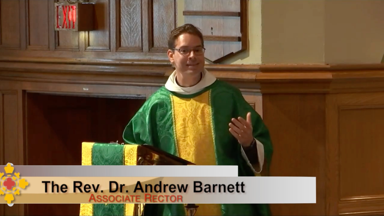 The Twenty-fifth Sunday after Pentecost | November 19, 2023 | The Rev. Dr. Andrew Barnett episode artwork