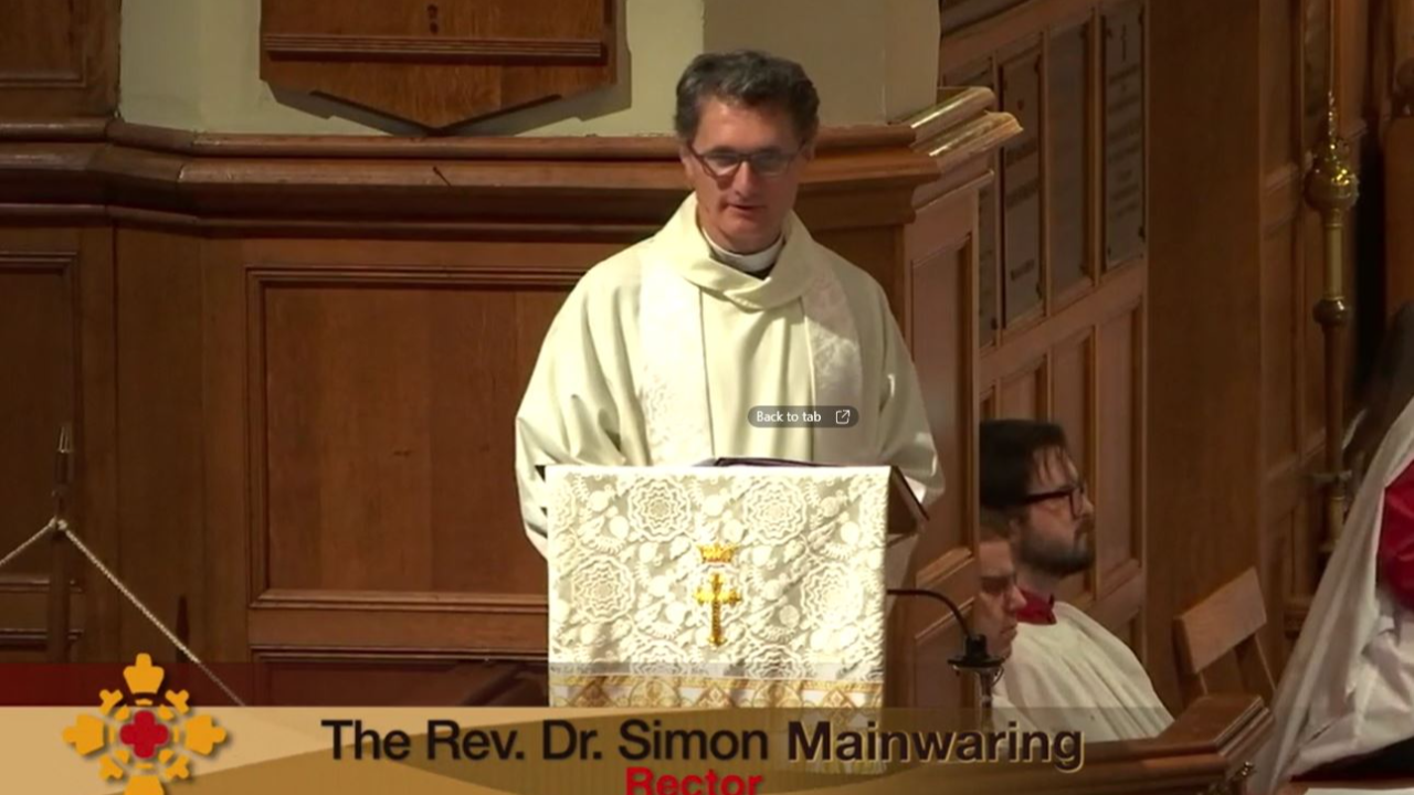 The Seventh Sunday of Easter | May 21, 2023 | The Rev. Dr. Simon Mainwaring episode artwork