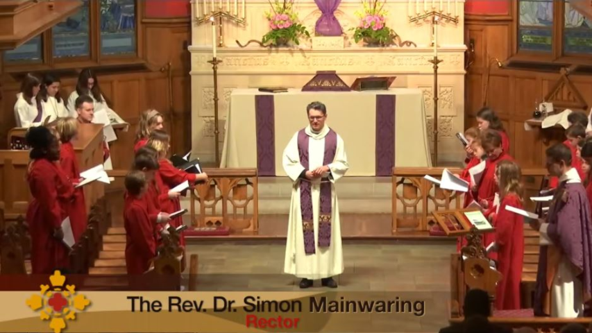 The First Sunday in Lent | February 26, 2023 | The Rev. Dr. Simon Mainwaring episode artwork