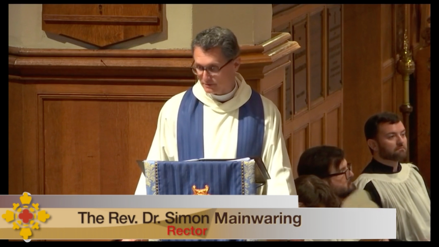 The First Sunday of Advent - December 3, 2023 - The Rev. Dr. Simon Mainwaring episode artwork