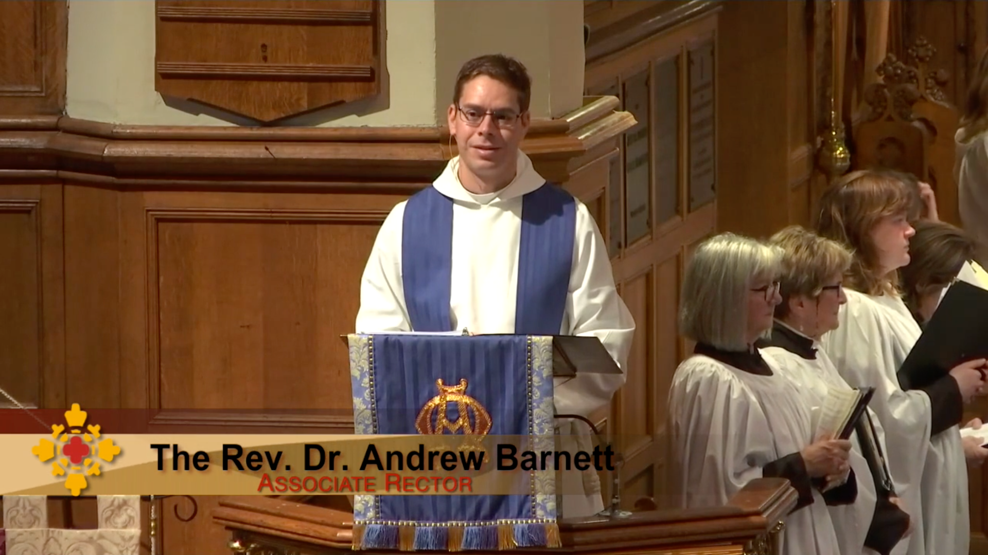 "Lo, I am with you to the end of the age" | The Rev. Dr. Andrew Barnett | December 18, 2022 episode artwork