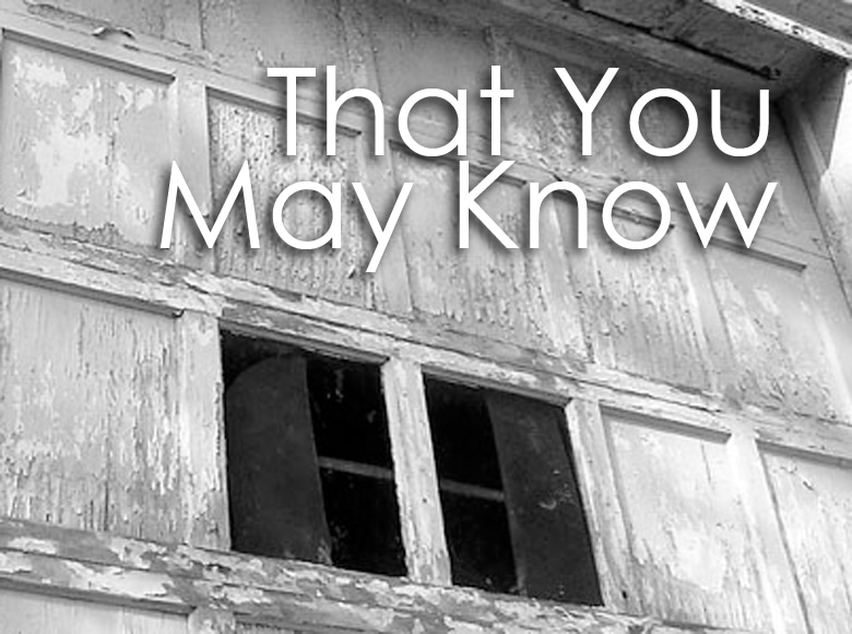 That You May Know episode artwork