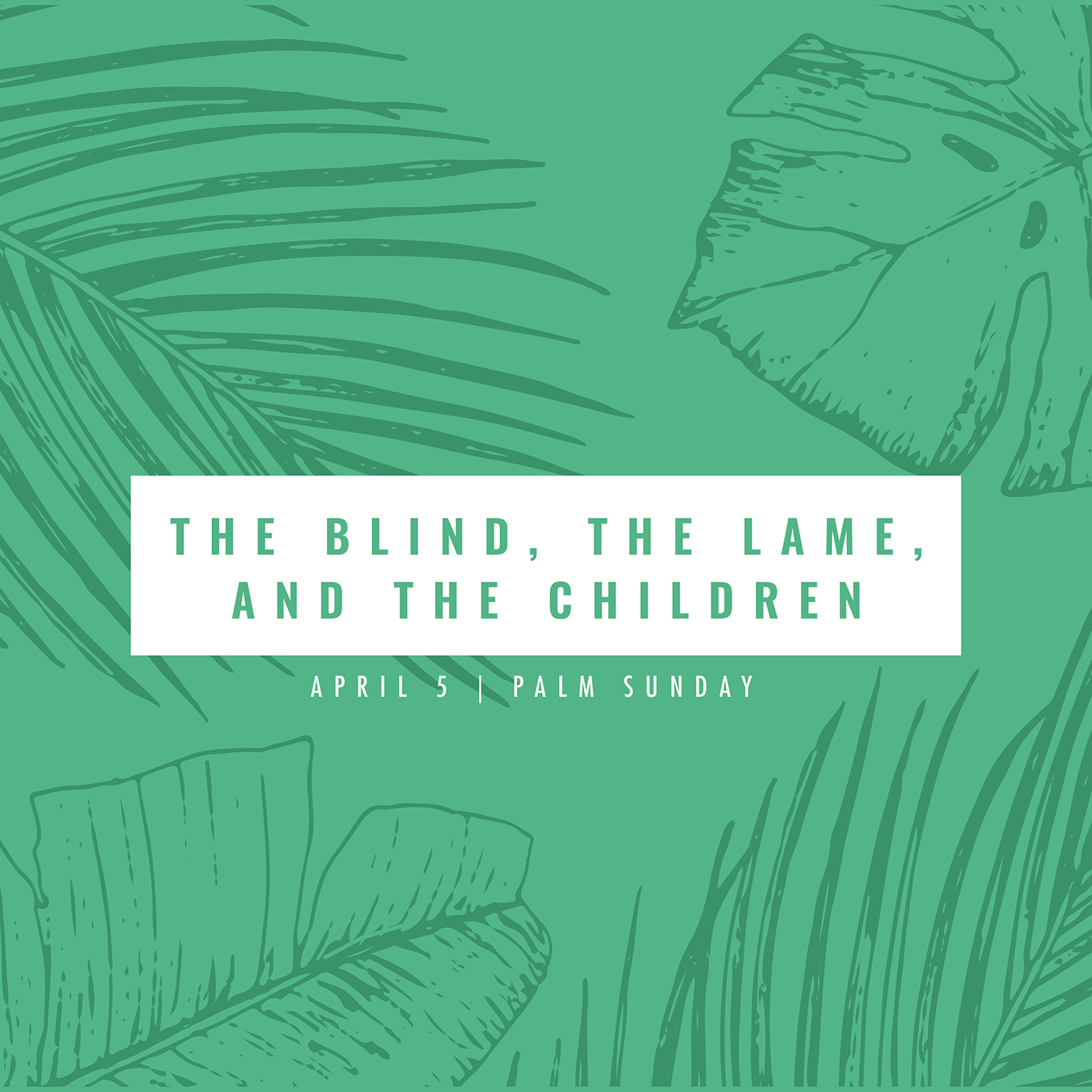 THE BLIND, THE LAME, AND THE CHILDREN episode artwork