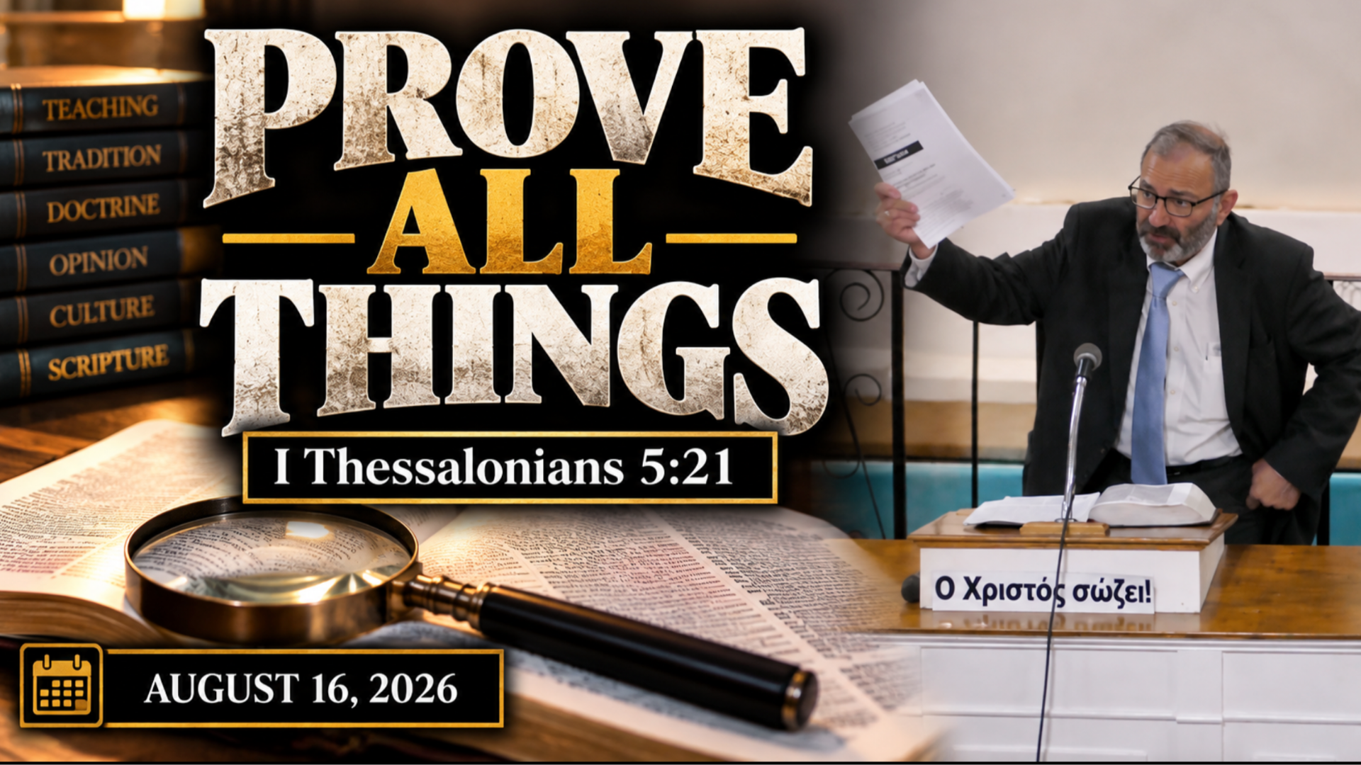 Prove All Things - Audio episode artwork