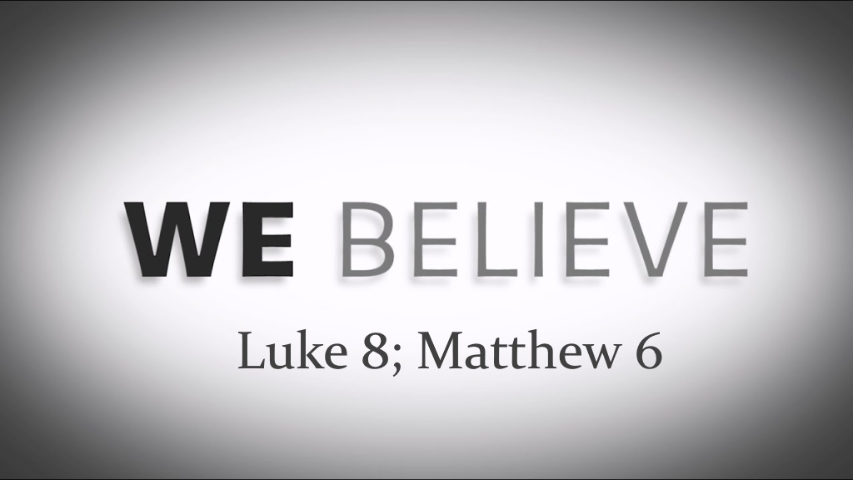 We Believe - Audio