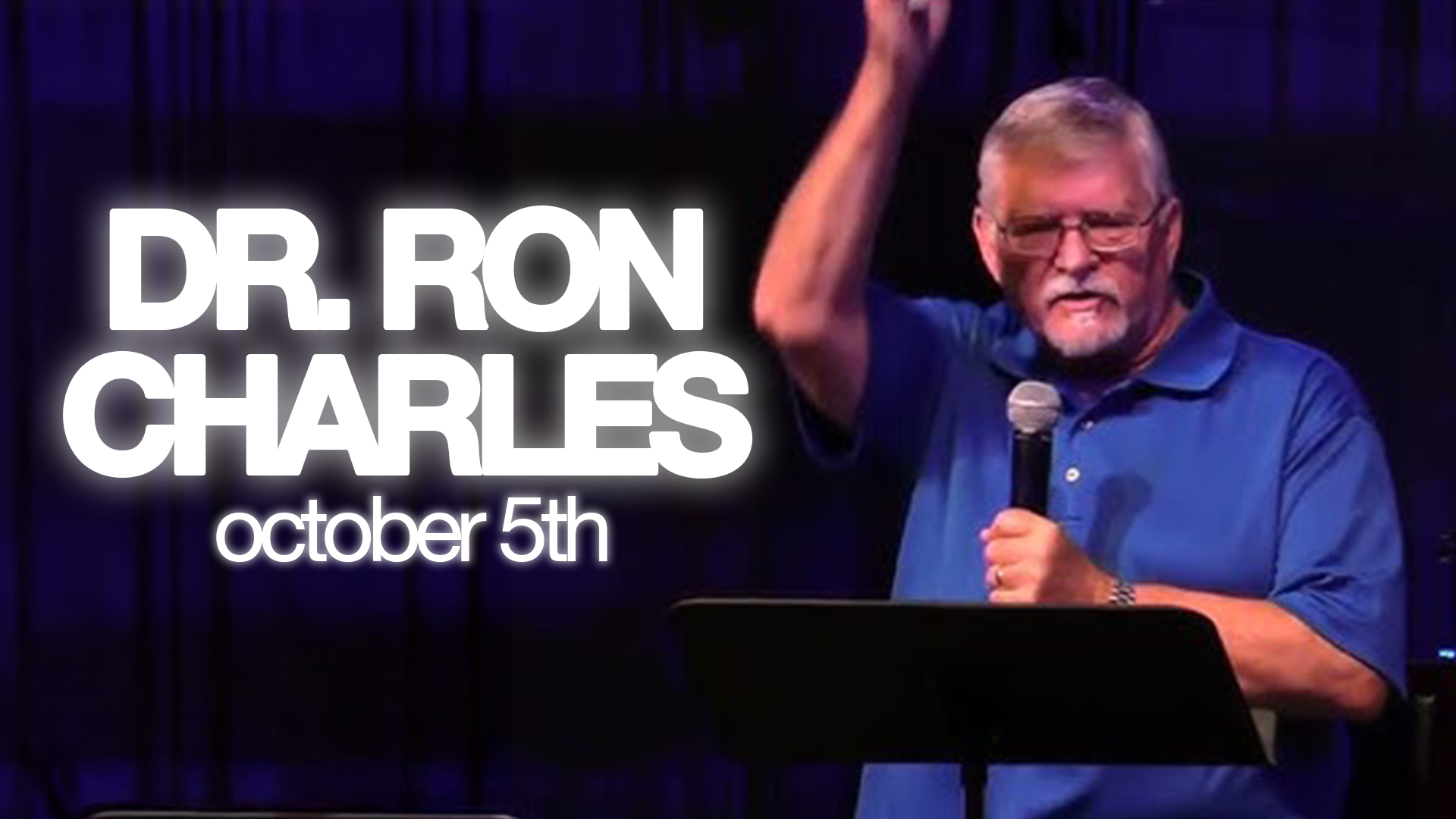 Guest Speaker|Dr. Ron Charles|10/5/2025 - 2025/10/05 - Video