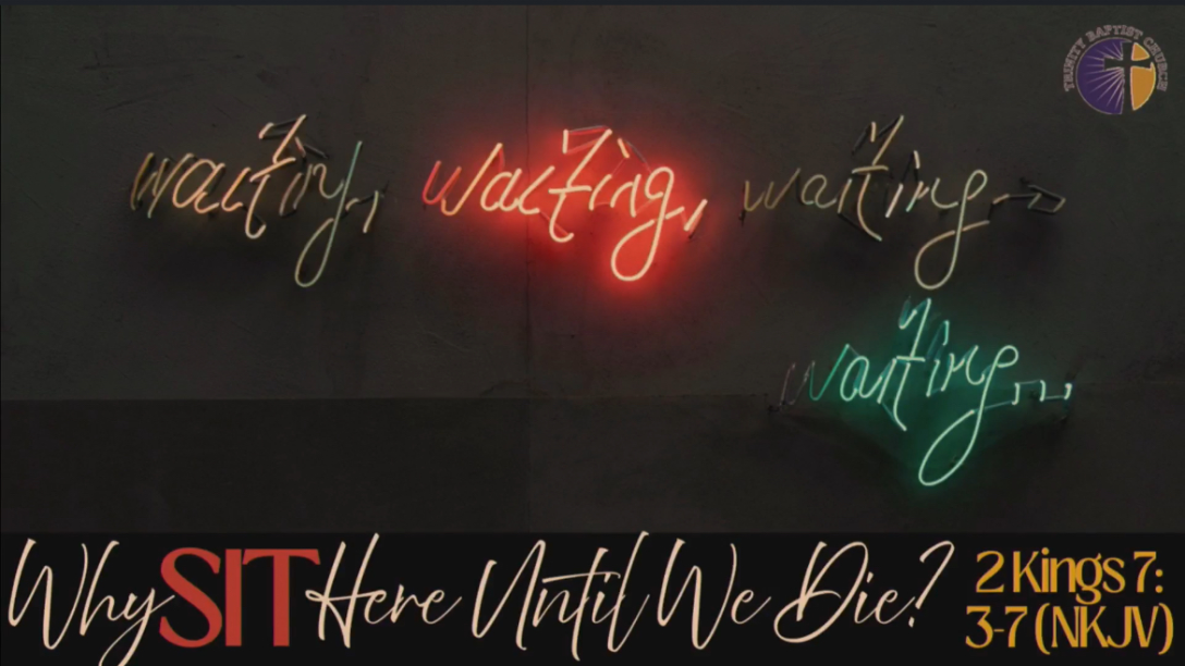 “Why sit  Here Until We Die” 11/09/2025