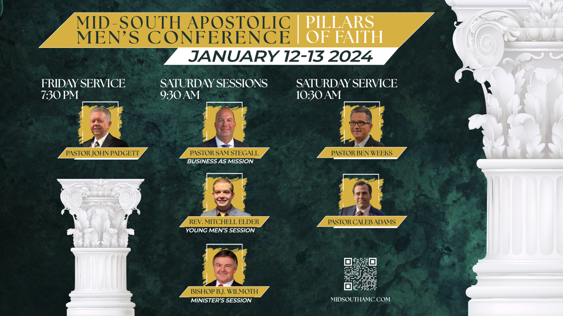 Mid-South Apostolic Men's Conference 2024 Saturday 