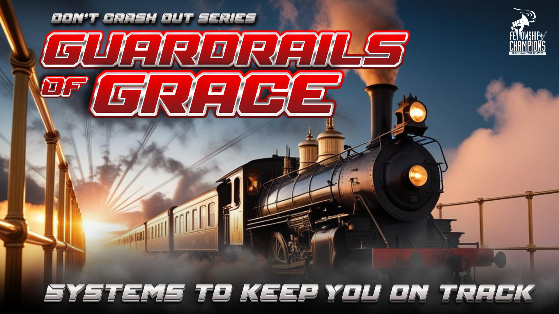 Don't Crash Out - Guardrails of Grace pt.1 - Audio episode artwork