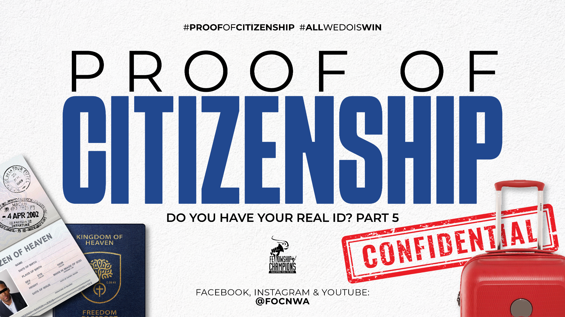 Do You Have Your Real Id? Pt. 5 - Proof of Citizenship - Audio episode artwork