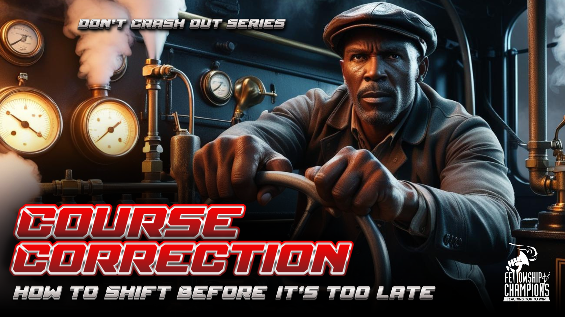 Don't Crash Out - Course Correction: How to Shift Before It's Too Late pt.1 - Audio episode artwork