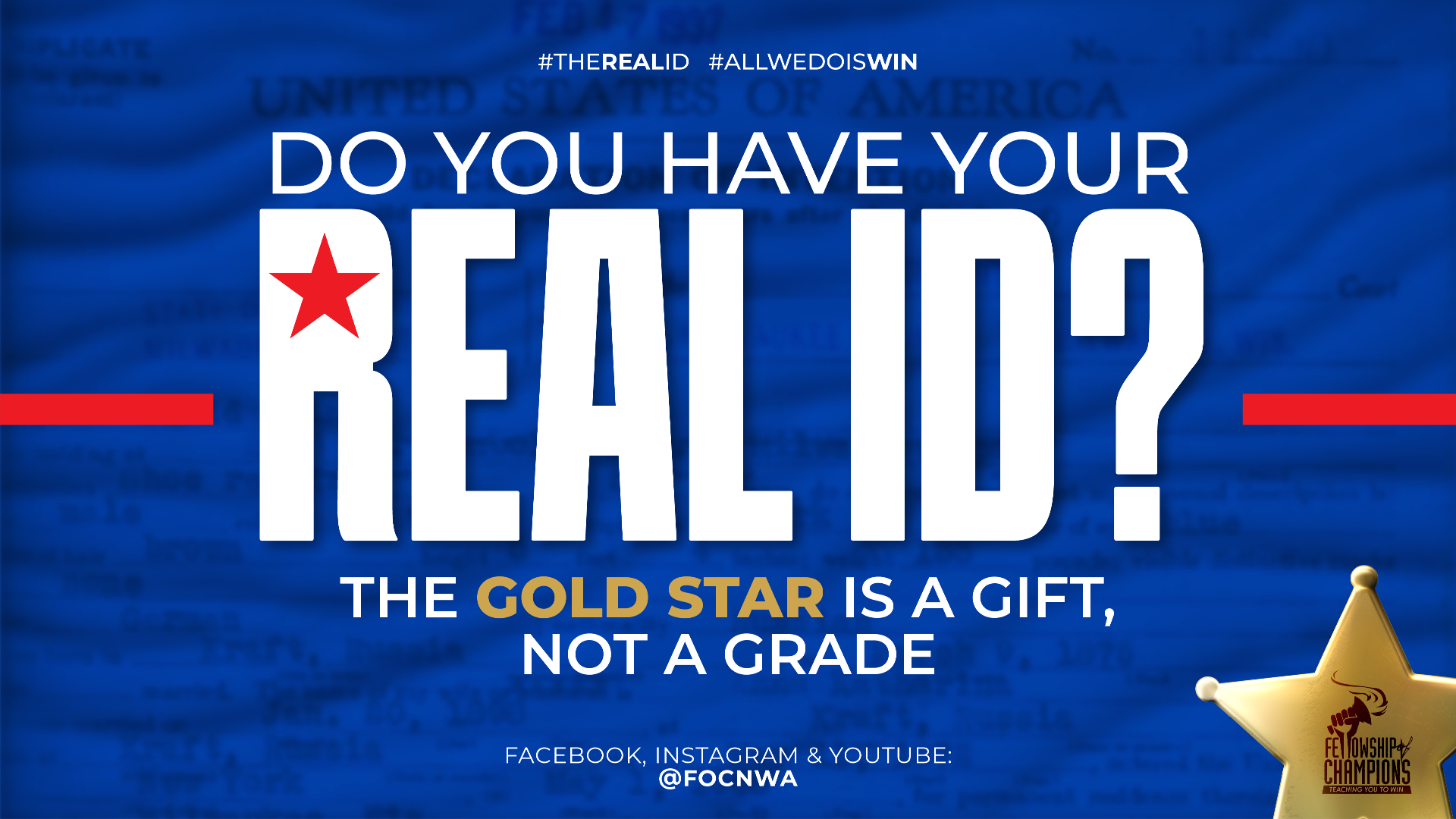 Do You Have Your Real ID? - The Gold Star is a Gift, Not A Grade - Audio episode artwork