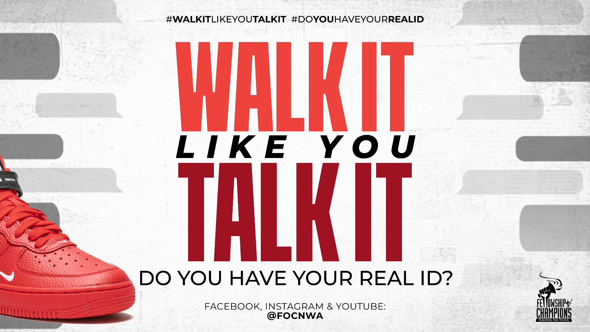 Do You Have Your Real Id? pt.12 - Walk It Like You Talk It - Audio episode artwork