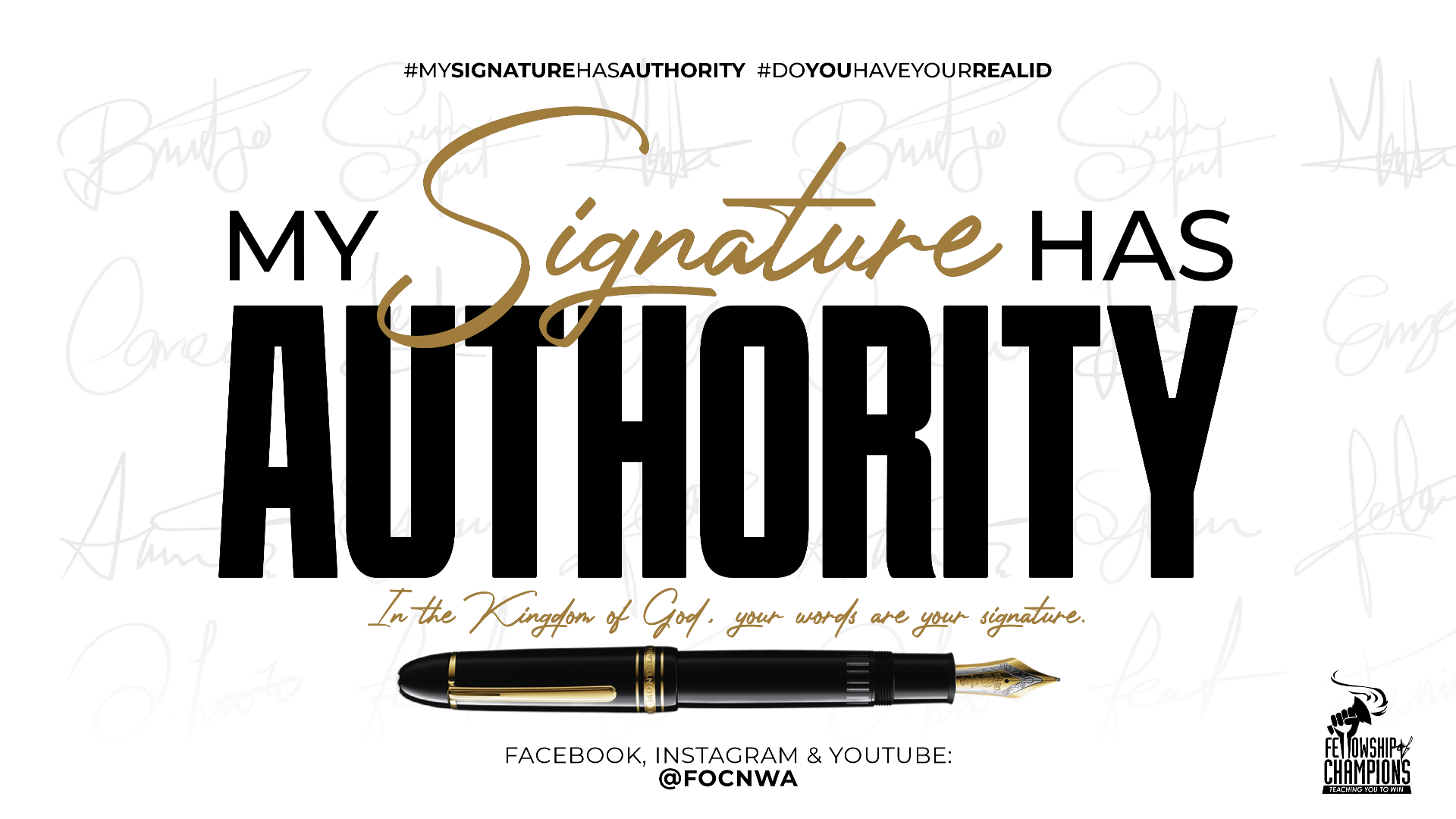 Do You Have Your Real Id? pt. 7 Your Signature Has Authority - Audio episode artwork