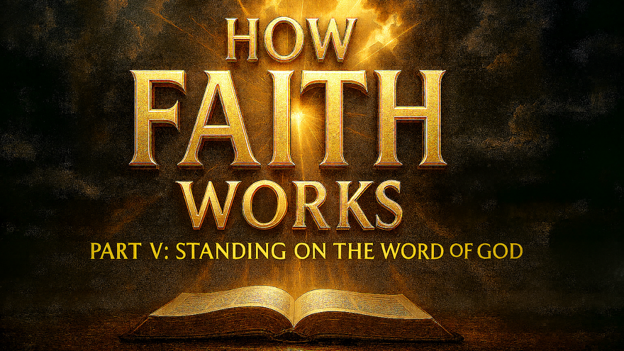How Faith Works pt. 5- Standing on the Word of God - Audio episode artwork