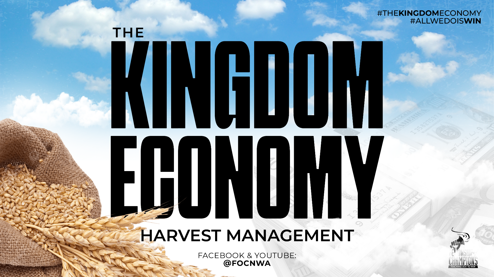 HE KINGDOM ECONOMY — PART 3 HARVEST MANAGEMENT: Stewarding What God Sends - Audio episode artwork