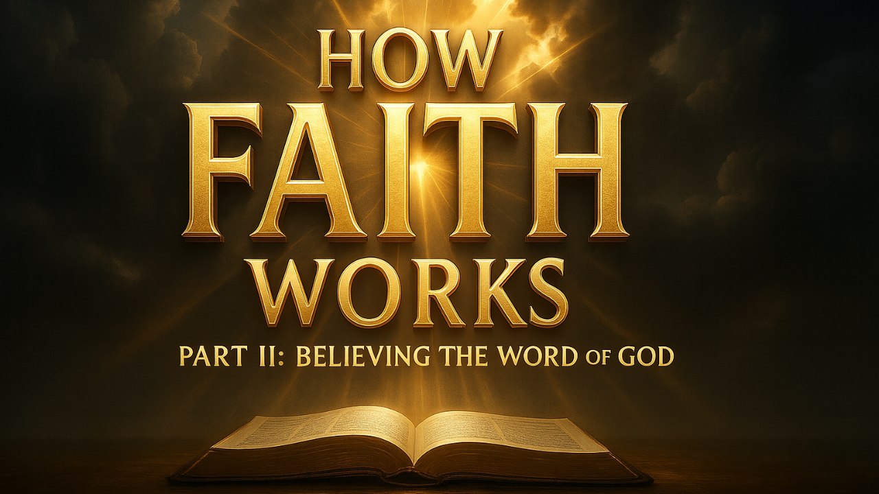 How Faith Works - Part 2 - Believing the Word - Audio episode artwork