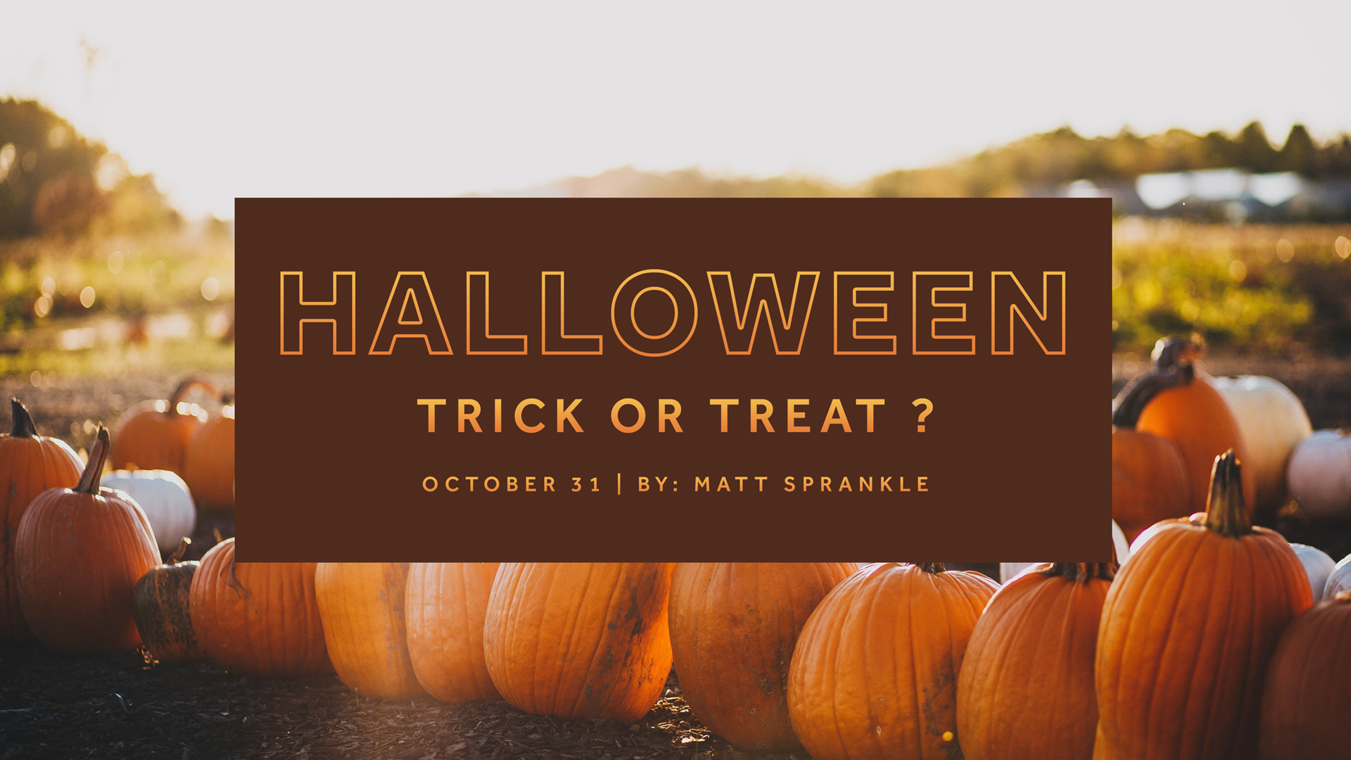 Halloween: Trick or Treat? episode artwork