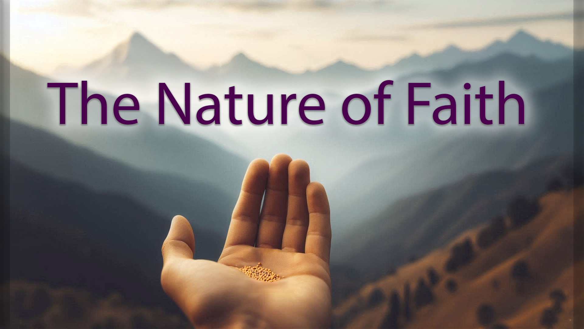 John 20:26-29 (The Nature of Faith)