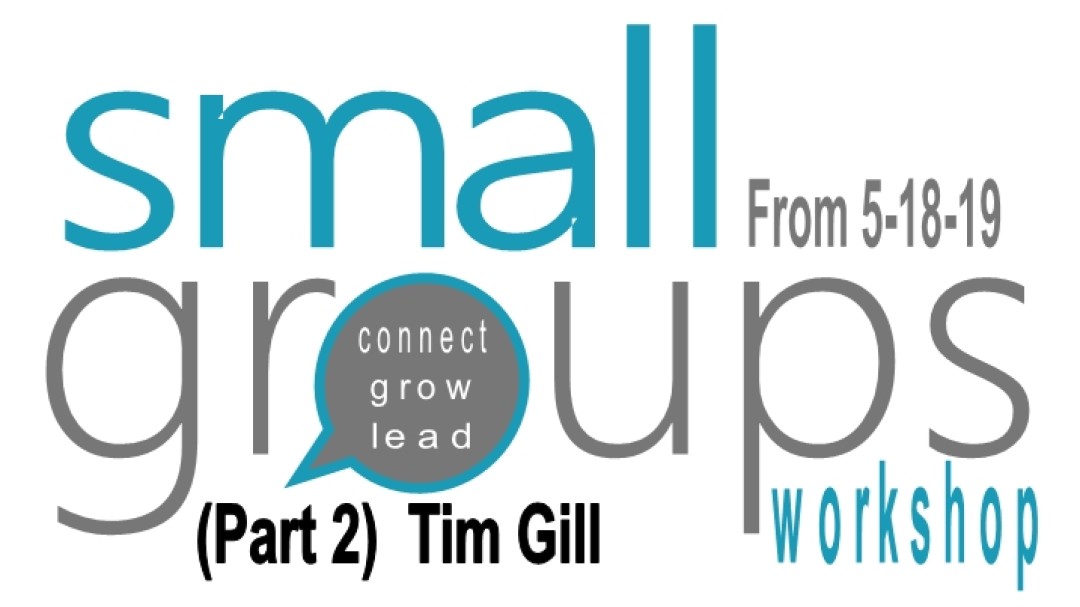 Small Groups Workshop (Part 2) - Audio episode artwork