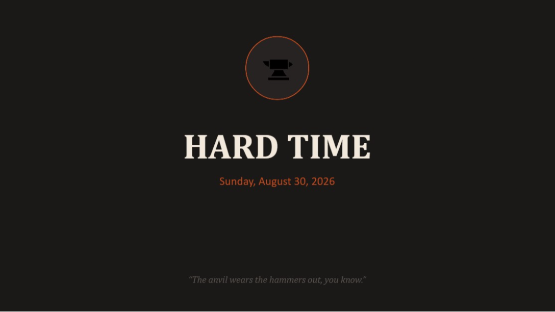 Hard Time episode artwork