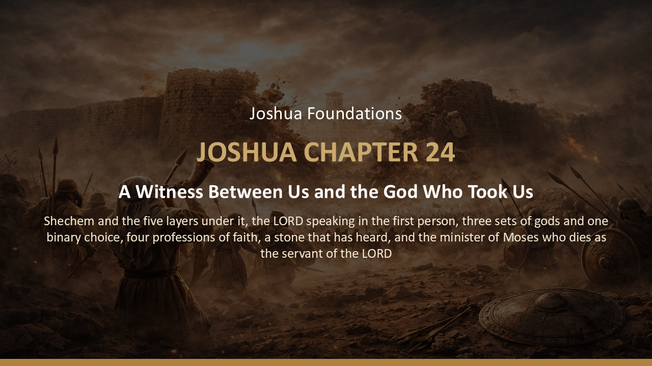 Joshua 24 episode artwork