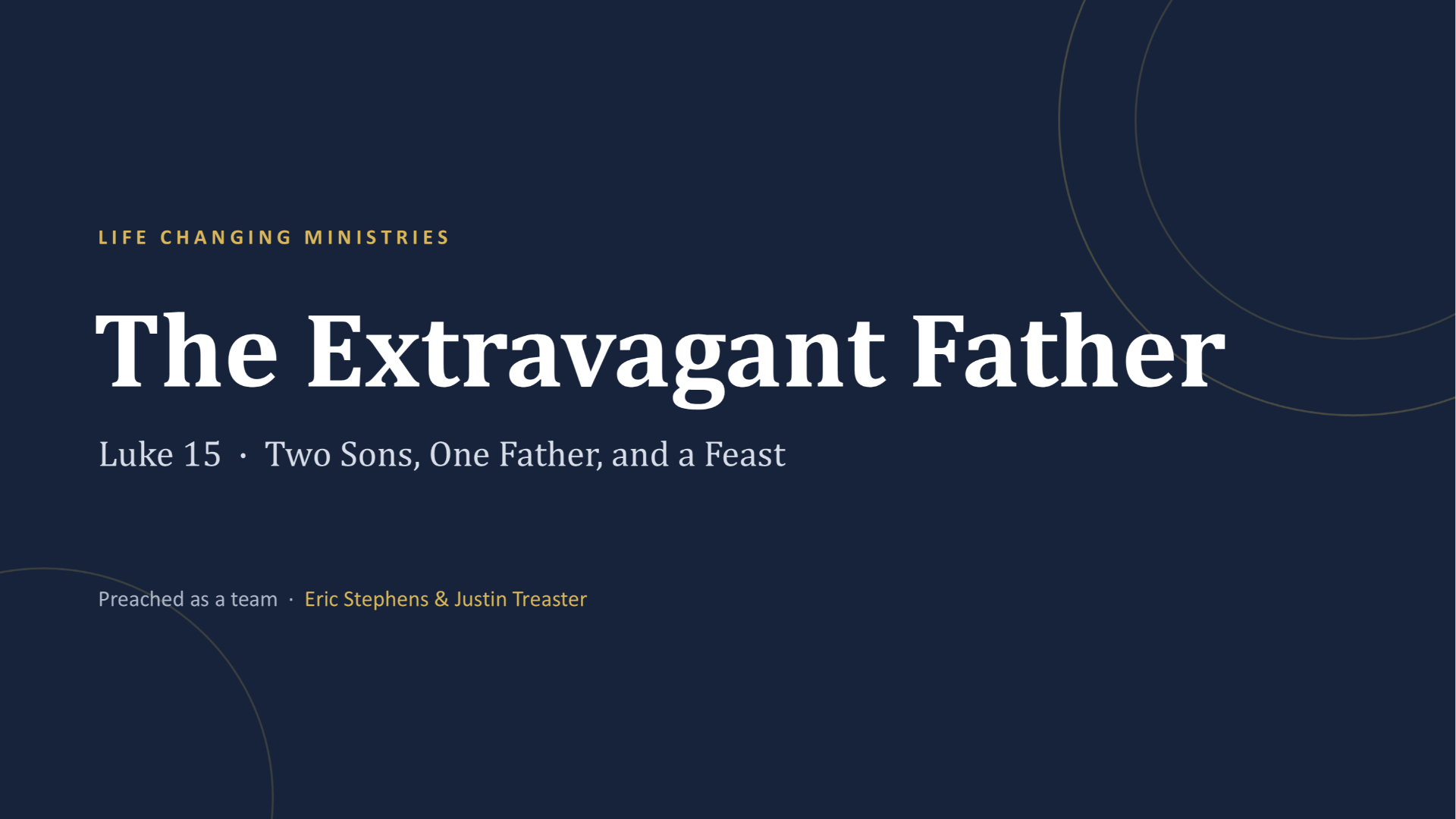 The Extravagant Father
