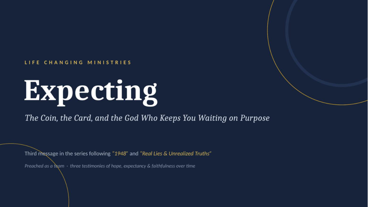 Expecting — LCM Sermons cover